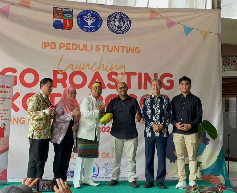 Direktorat Pengembangan Masyarakat Agromaritim IPB Berkolaborasi Bersama Departemen Ilmu Konsumen & Keluarga sebagai Gerakan IPB Cegah Stunting