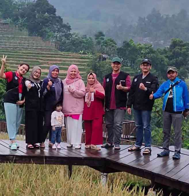 Kunjungan Dosen Pembimbing Lapang OVOC ke Desa Purwabakti Kecamatan Pamijahan Kabupaten Bogor