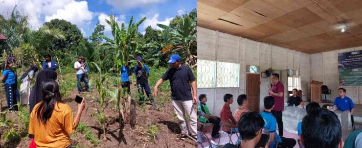 Pelatihan Budidaya Tanaman Perkarangan dan Pengolahan Tanah Bersama Masyarakat Murung Raya, Kalimantan Tengah